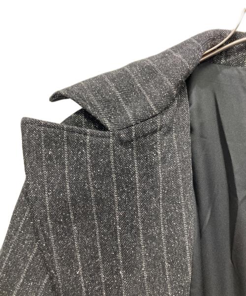 MIESROHE（ミースロエ）MIESROHE (ミースロエ) Iラインロングオーバーコート グレーの古着・服飾アイテム