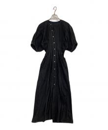 PHOTOCOPIEU（フォトコピュー）の古着「AGATHA デニムワンピース」｜ブラック