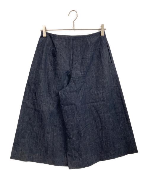 FOXEY NEWYORK（フォクシーニューヨーク）FOXEY NEWYORK (フォクシーニューヨーク) デニムワイドパンツ ブルー サイズ:38の古着・服飾アイテム