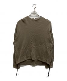 HYKE（ハイク）の古着「Cotton side zip pullover」｜カーキ