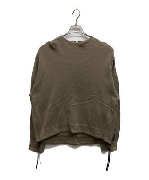 HYKE（ハイク）HYKE (ハイク) Cotton side zip pullover カーキ サイズ:2の古着・服飾アイテム
