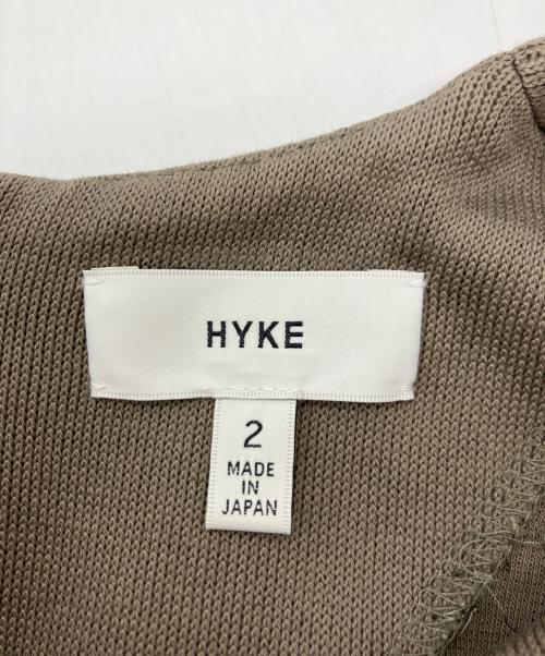 HYKE（ハイク）HYKE (ハイク) Cotton side zip pullover カーキ サイズ:2の古着・服飾アイテム