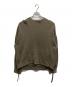 HYKE（ハイク）の古着「Cotton side zip pullover」｜カーキ