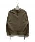 HYKE (ハイク) Cotton side zip pullover カーキ サイズ:2：3000円