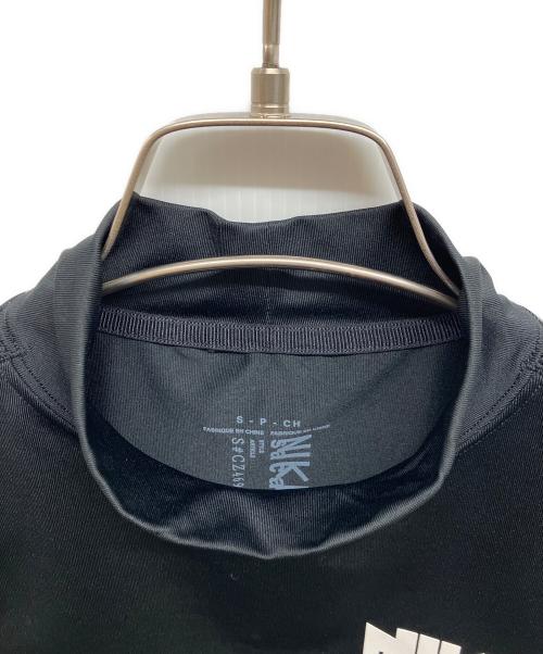 NIKE（ナイキ）NIKE (ナイキ) sacai (サカイ) クロップ トップ ブラック サイズ:Sの古着・服飾アイテム