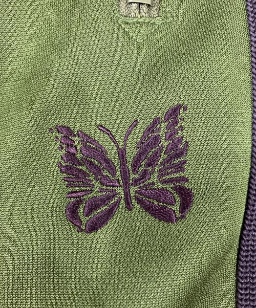 Needles（ニードルズ）Needles (ニードルズ) ナロートラックパンツ グリーン×パープル サイズ:M 未使用品の古着・服飾アイテム