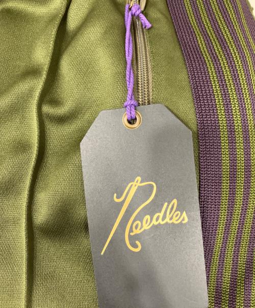 Needles（ニードルズ）Needles (ニードルズ) ナロートラックパンツ グリーン×パープル サイズ:M 未使用品の古着・服飾アイテム