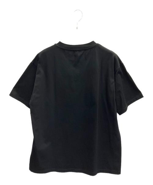 A.P.C.（アーペーセー）A.P.C. (アーペーセー) EDIFICE (エディフィス) 別注 ビッグロゴ オーバーサイズTシャツ ブラック サイズ:Lの古着・服飾アイテム