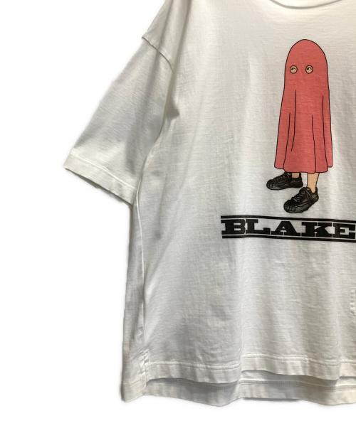 Maison MIHARA YASUHIRO（メゾン ミハラ ヤスヒロ）Maison MIHARA YASUHIRO (メゾン ミハラ ヤスヒロ) BLAKEY printed Tee オフホワイト サイズ:48の古着・服飾アイテム