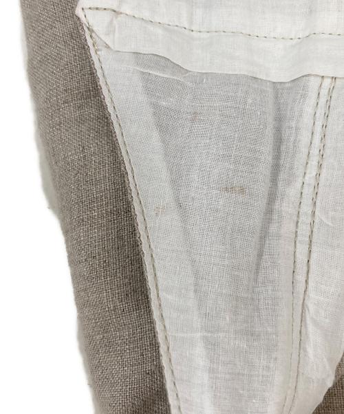TOO（too）TOO (too) リネンパンツ ベージュの古着・服飾アイテム