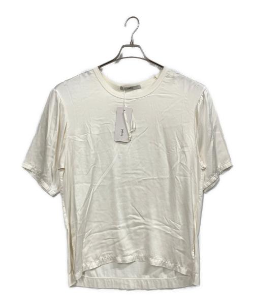 pelleq（ペレック）pelleq (ペレック) シルクT ホワイト サイズ:36の古着・服飾アイテム