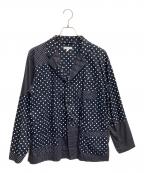 Engineered Garmentsエンジニアド ガーメンツ）の古着「LOITER JACKET Big Polka Dot Broadcloth」｜ネイビー