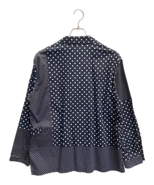 Engineered Garments（エンジニアド ガーメンツ）Engineered Garments (エンジニアド ガーメンツ) LOITER JACKET Big Polka Dot Broadcloth ネイビー サイズ:Sの古着・服飾アイテム