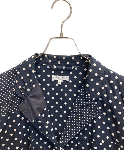 Engineered Garments（エンジニアド ガーメンツ）Engineered Garments (エンジニアド ガーメンツ) LOITER JACKET Big Polka Dot Broadcloth ネイビー サイズ:Sの古着・服飾アイテム