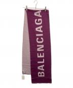 BALENCIAGAバレンシアガ）の古着「ロゴストール」｜パープル