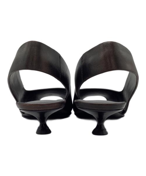 THE ROW（ザ ロウ）THE ROW (ザ ロウ) レザー スリングバック サンダル　SHARP SLINGBACK　 ブラウン サイズ:36 1/2の古着・服飾アイテム