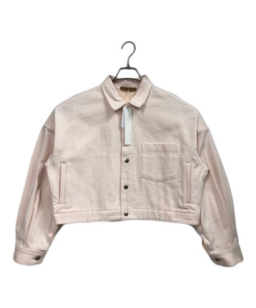 GALERIE VIE（ギャルリーヴィー）GALERIE VIE (ギャルリーヴィー) カラーデニム Gジャン ピンク サイズ:FREE 未使用品の古着・服飾アイテム