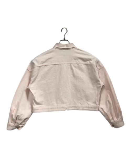 GALERIE VIE（ギャルリーヴィー）GALERIE VIE (ギャルリーヴィー) カラーデニム Gジャン ピンク サイズ:FREE 未使用品の古着・服飾アイテム
