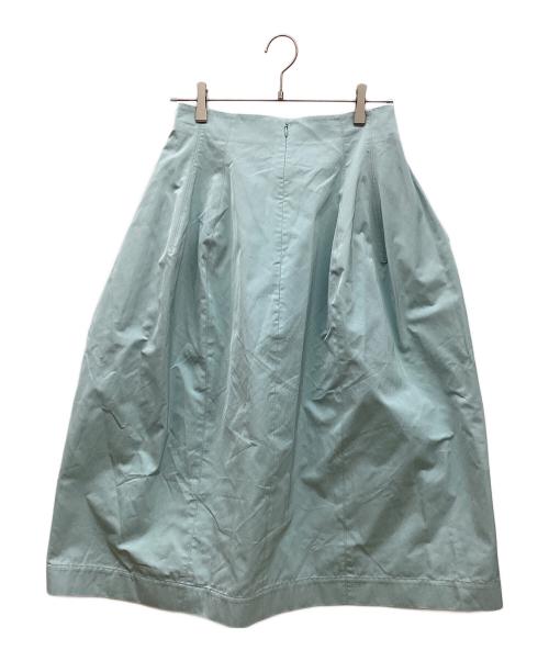 MARNI（マルニ）MARNI (マルニ) ポプリンボリュームスカート ライトブルー サイズ:40の古着・服飾アイテム