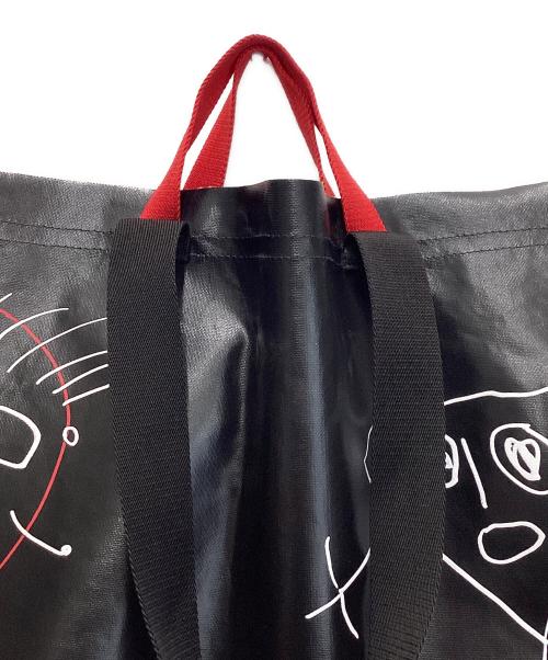 PLAN C（プランシー）PLAN C (プランシー) ピリアンドビアンカラージトートバック ブラックの古着・服飾アイテム