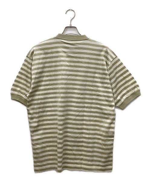 GUCCI（グッチ）GUCCI (グッチ) OLDバック刺繍ボーダーTシャツ ベージュ サイズ:L 未使用品の古着・服飾アイテム