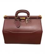 Cartierカルティエ）の古着「MUST LINE DOCTER BAG／マストライン ドクターバッグ」｜ボルドー
