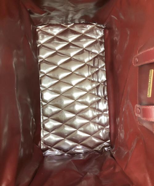 Cartier（カルティエ）Cartier (カルティエ) MUST LINE DOCTER BAG／マストライン ドクターバッグ ボルドーの古着・服飾アイテム