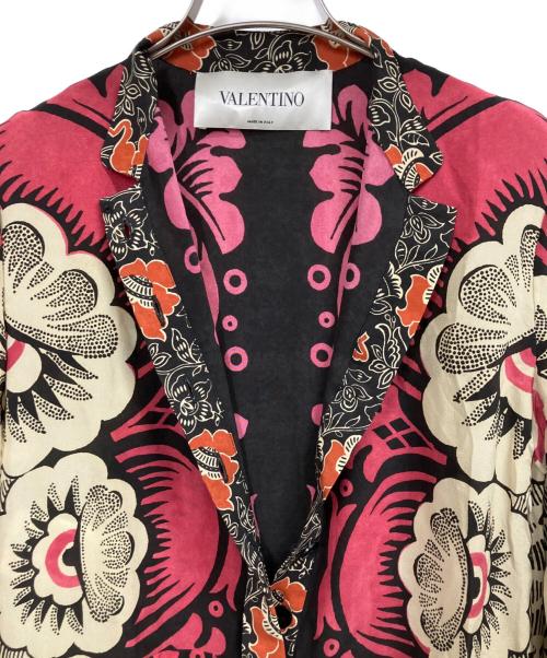 VALENTINO（ヴァレンティノ）VALENTINO (ヴァレンティノ) 総柄シルクワンピース マルチカラー サイズ:4の古着・服飾アイテム