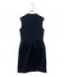 CELINE (セリーヌ) ノースリーブワンピース ブラック サイズ:36：13000円