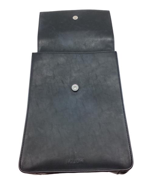 KLON（クローン）KLON (クローン) SQUARE LINE RUCKSACK ブラックの古着・服飾アイテム