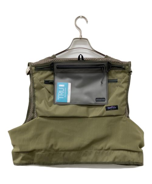 Patagonia（パタゴニア）Patagonia (パタゴニア) フィッシングベスト カーキ サイズ:Lの古着・服飾アイテム