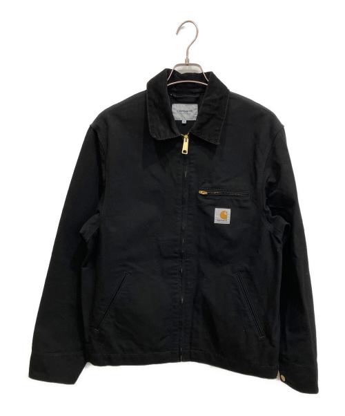 Carhartt WIP（カーハート ワーク イン プログレス）CARHARTT WIP (カーハート ワーク イン プログレス) DETROIT JACKET ブラック サイズ:Mの古着・服飾アイテム