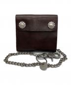 RRLダブルアールエル）の古着「Concho Chain Wallet」｜ブラウン
