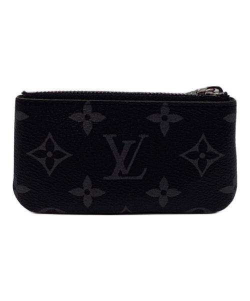 LOUIS VUITTON（ルイ ヴィトン）LOUIS VUITTON (ルイ ヴィトン) ポシェットクレ コインケース モノグラムエクリプスリバース ブラックの古着・服飾アイテム
