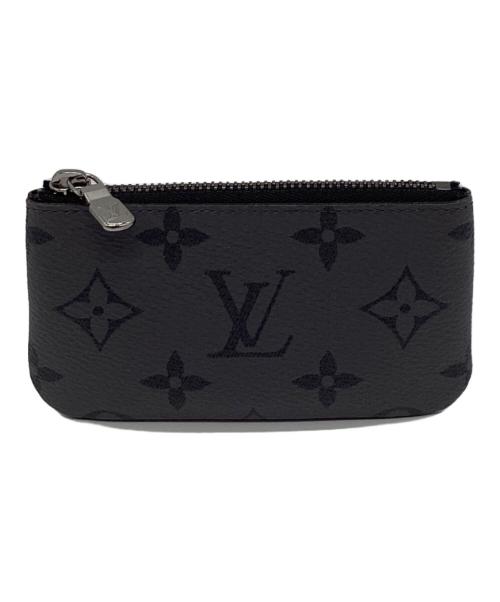 LOUIS VUITTON（ルイ ヴィトン）LOUIS VUITTON (ルイ ヴィトン) ポシェットクレ コインケース モノグラムエクリプスリバース ブラックの古着・服飾アイテム