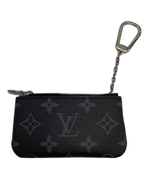 LOUIS VUITTON（ルイ ヴィトン）LOUIS VUITTON (ルイ ヴィトン) ポシェットクレ コインケース モノグラムエクリプスリバース ブラックの古着・服飾アイテム