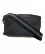GUCCIグッチ）の古着「GGナイロン 2WAYバッグ　ボディバッグ」｜ブラック