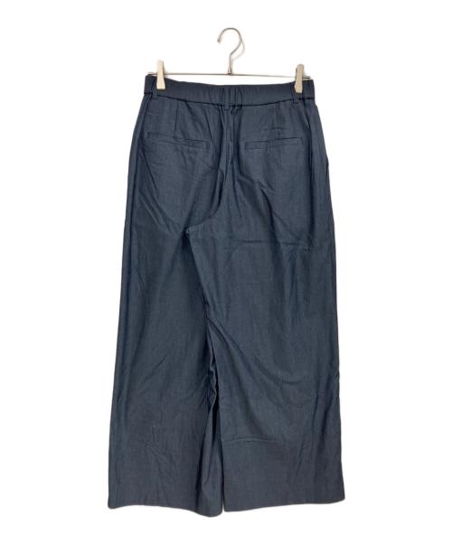 自由区（ジユウク）自由区 (ジユウク) ドレープツイルワイド パンツ インディゴ サイズ:40の古着・服飾アイテム