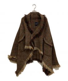 45R（フォーティファイブ・アール）の古着「インドメリノのポンチョショート」｜ブラウン