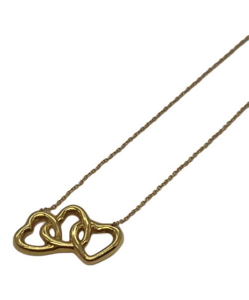 TIFFANY & Co.（ティファニー アンド コー）Tiffany & Co. (ティファニー) トリプルハートネックレス ゴールド サイズ:下記参照の古着・服飾アイテム