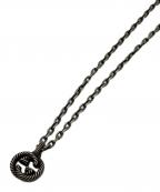 GUCCIグッチ）の古着「インターロッキングGネックレス」｜アンティークシルバー