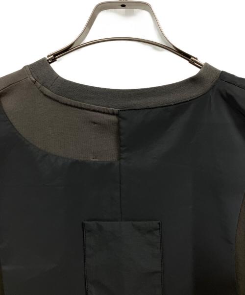 HELIOT EMIL（ヘリオットエミル）HELIOT EMIL (ヘリオットエミル) ドッキングTシャツ グレー サイズ:Lの古着・服飾アイテム