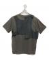 HELIOT EMIL (ヘリオットエミル) ドッキングTシャツ グレー サイズ:L：6000円