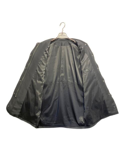 comme ca（コムサ）comme ca (コムサ) シルエット平二重 ブルゾンコート ブラック サイズ:9の古着・服飾アイテム