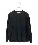 everyoneエブリワン）の古着「cotton long sleeve T-shirt」｜ブラック