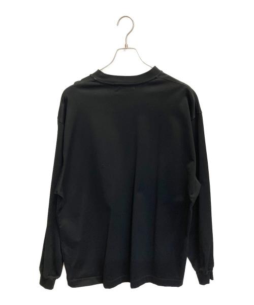 everyone（エブリワン）everyone (エブリワン) cotton long sleeve T-shirt ブラック サイズ:Lの古着・服飾アイテム