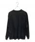 everyone (エブリワン) cotton long sleeve T-shirt ブラック サイズ:L：11000円