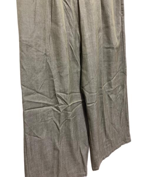 BEARDSLEY（ビアズリー）BEARDSLEY (ビアズリー) ウエストリブパンツ オリーブ サイズ:1の古着・服飾アイテム