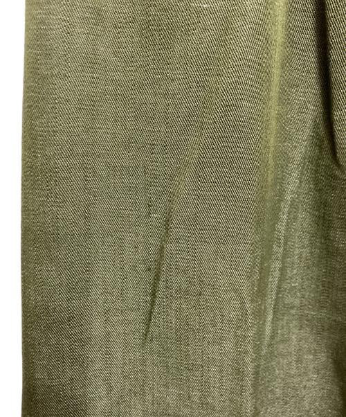 BEARDSLEY（ビアズリー）BEARDSLEY (ビアズリー) ウエストリブパンツ オリーブ サイズ:1の古着・服飾アイテム
