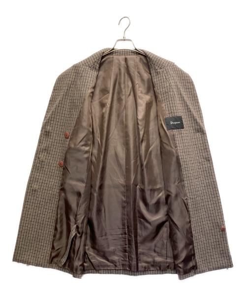 Diagram（ダイアグラム）Diagram (ダイアグラム) テーラーミニワンピース ブラウン サイズ:36の古着・服飾アイテム